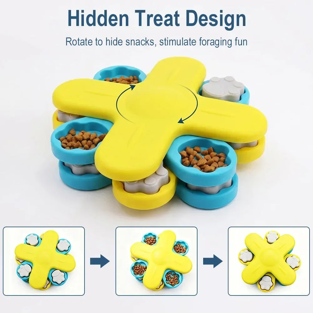 Puzzle Slow-Feeder Treat Dispenser
