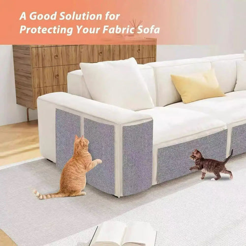 Trimmable Self-Adhesive Cat Scratch Pad